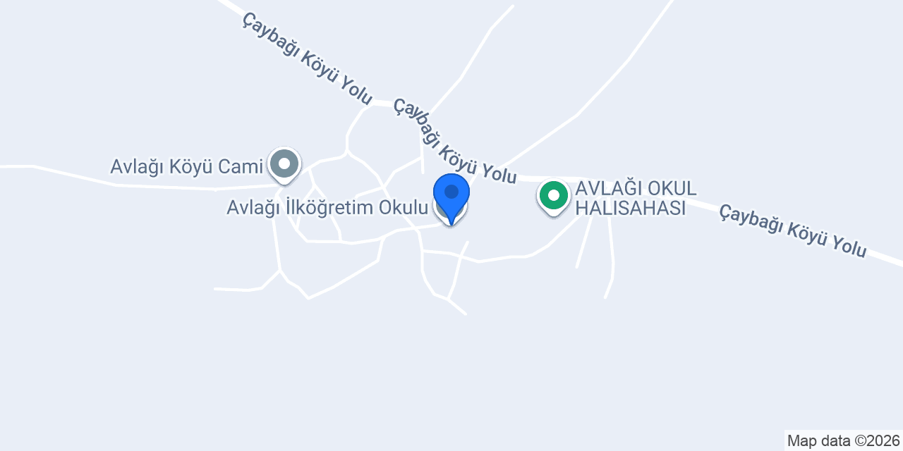 Avlağı İlköğretim Okulu konumu