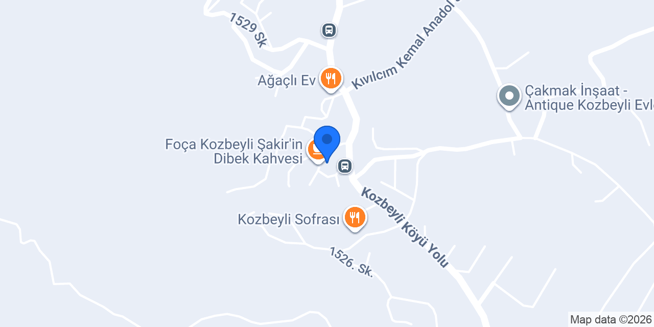 BLAD Coffee & Desserts Kozbeyli Foça konumu