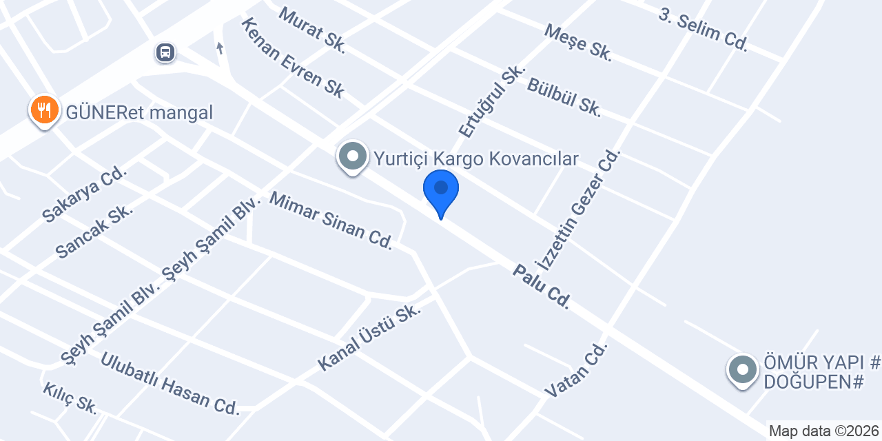 Kardelen Kız Apartı konumu