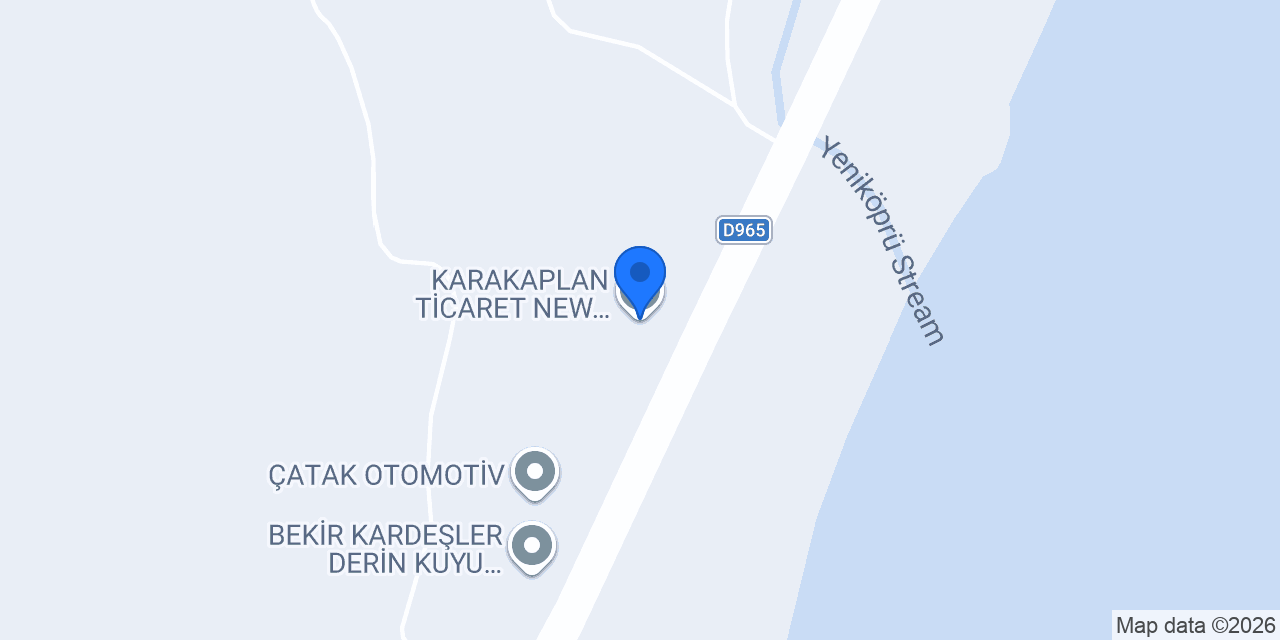 KARAKAPLAN TİCARET NEW HOLLAND konumu