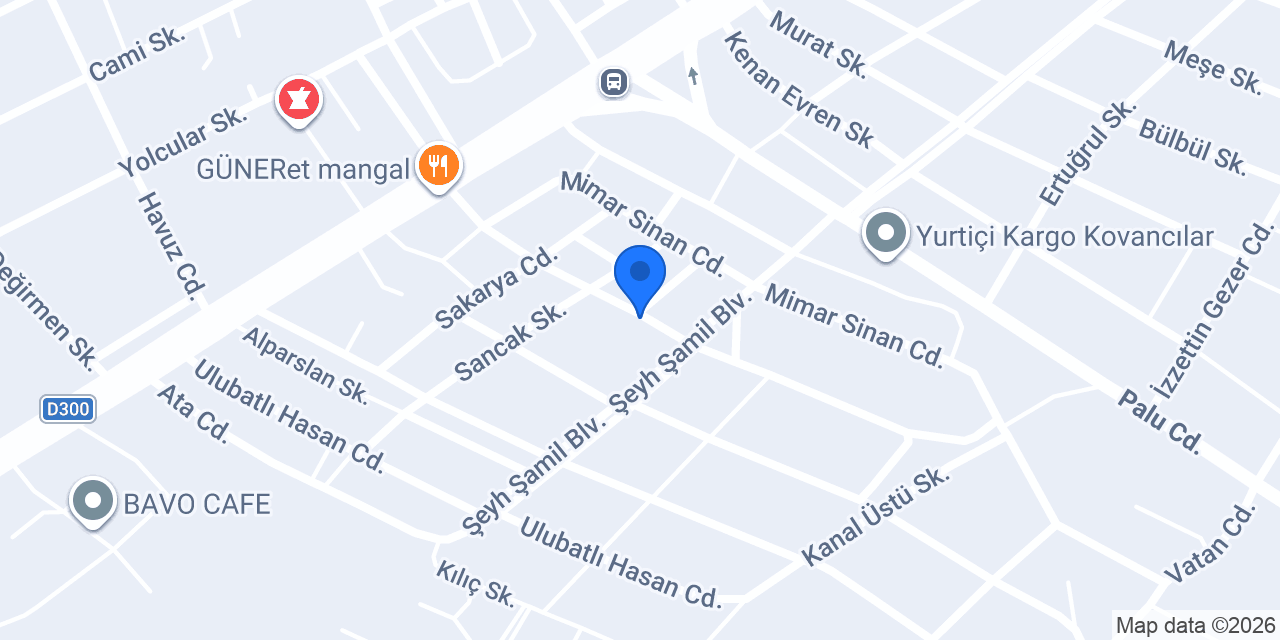 Av. Faruk ÇİMENER Hukuk Bürosu konumu
