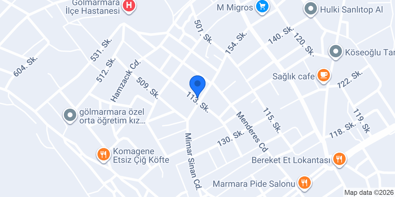 Atatürk İlkokulu konumu