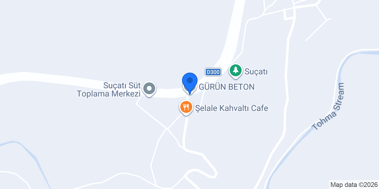 GÜRÜN BETON konumu