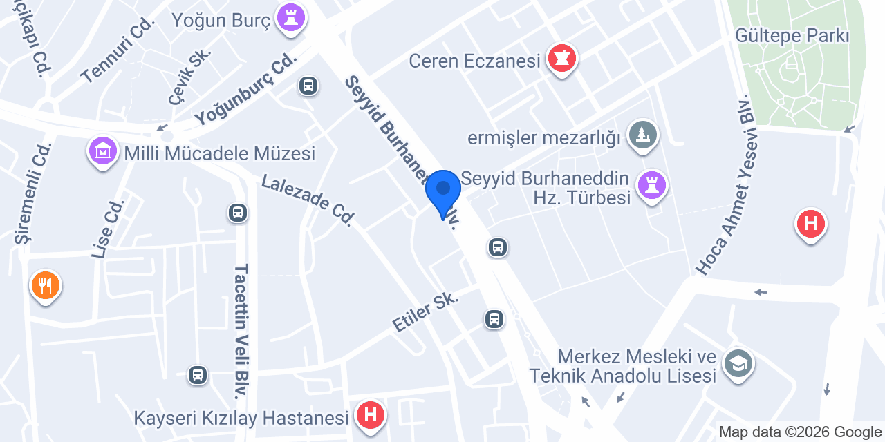 Stad Eczanesi konumu