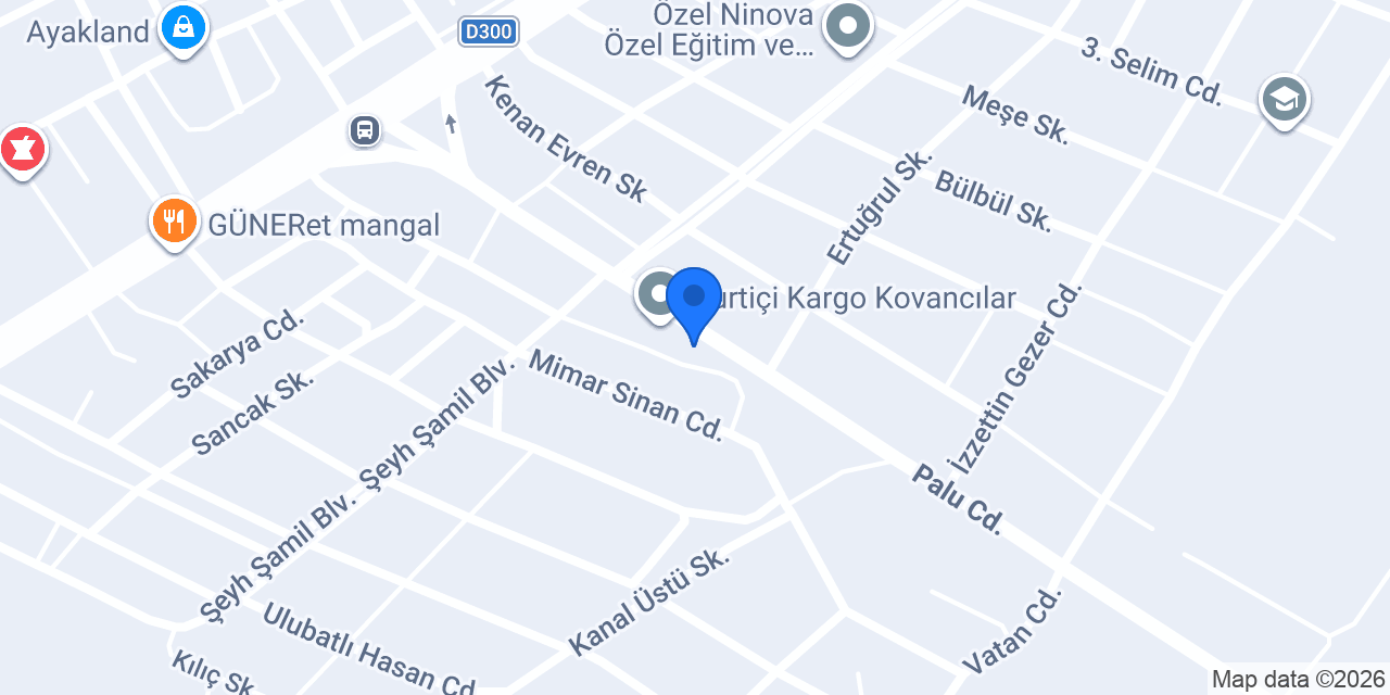 DHL eCommerce - Kovancılar Şubesi konumu