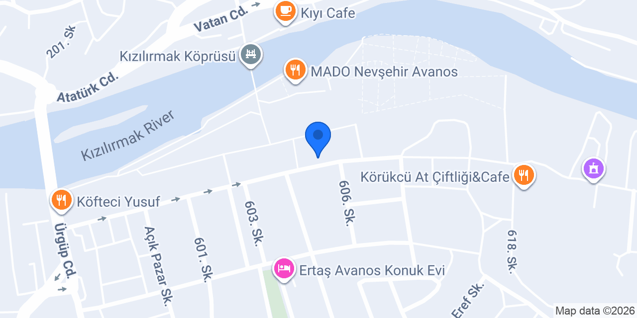 AVANOS ERKEK ÖĞRENCİ YURDU konumu