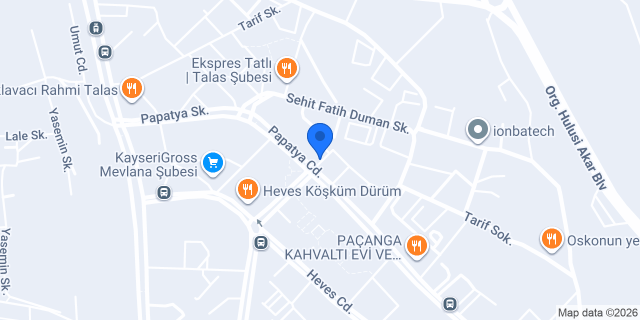 Paye Perde konumu