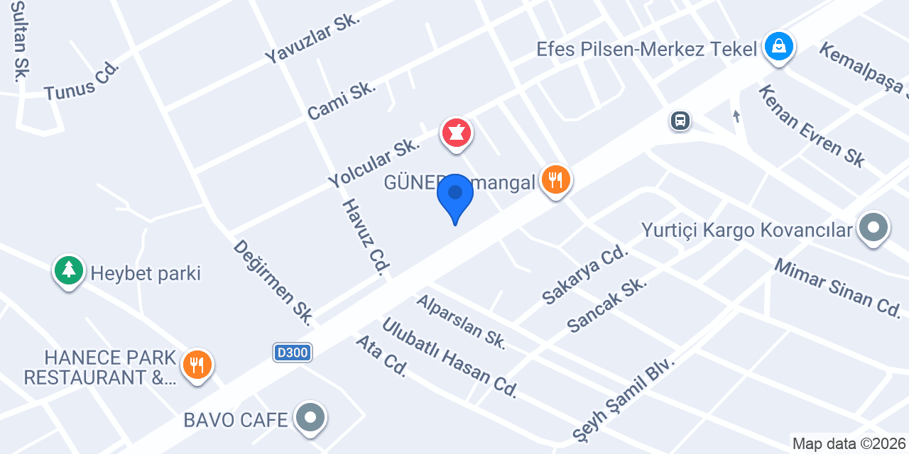 MEBSA Diş Kliniği konumu