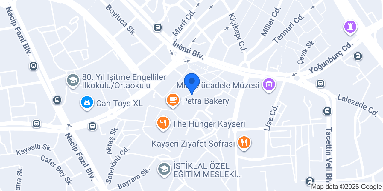 Setenönü Konservatuar konumu