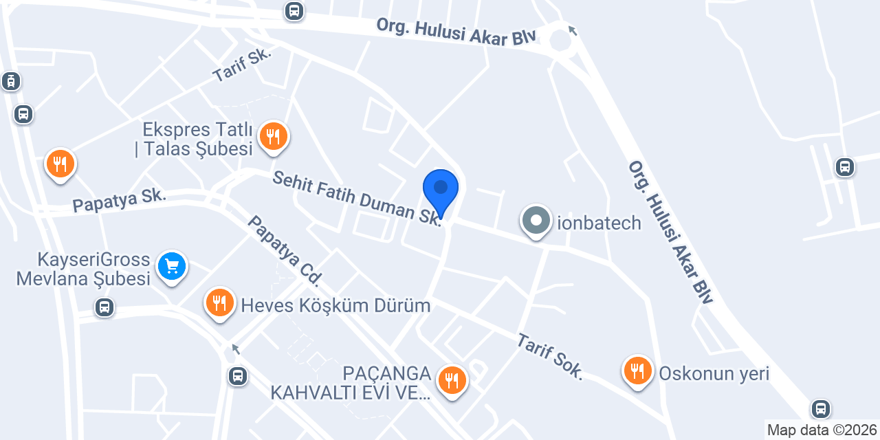 İmkaş Yapı konumu