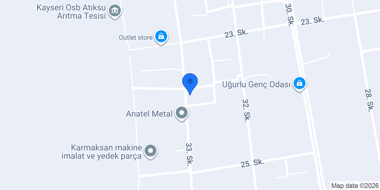 Şato Yemek konumu