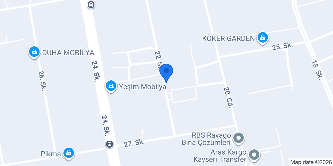 DMK MOBILYA LTD ŞTI konumu