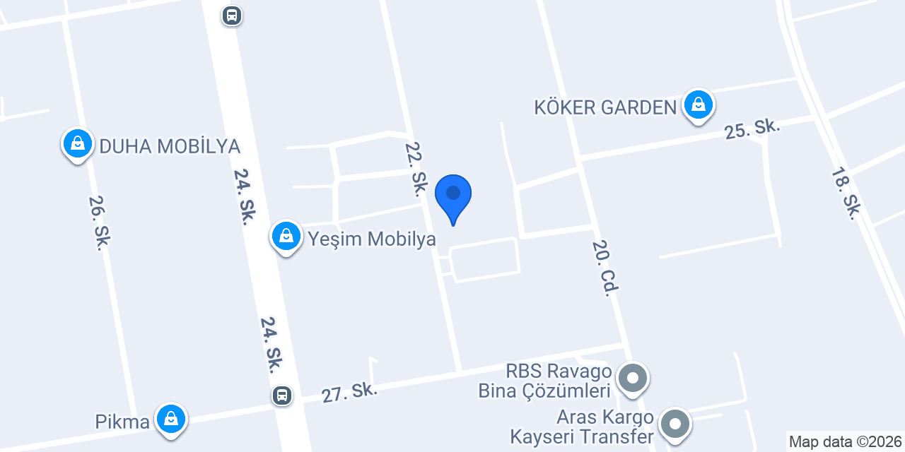 NİVORA MOBİLYA konumu