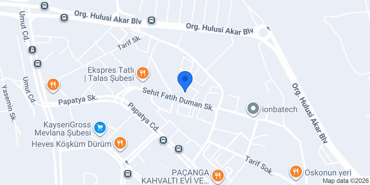 Recai Aksoy konumu
