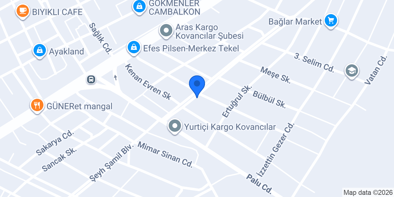 Atatürk İlkokulu konumu