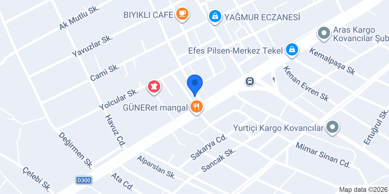 Saray Kuyumculuk konumu