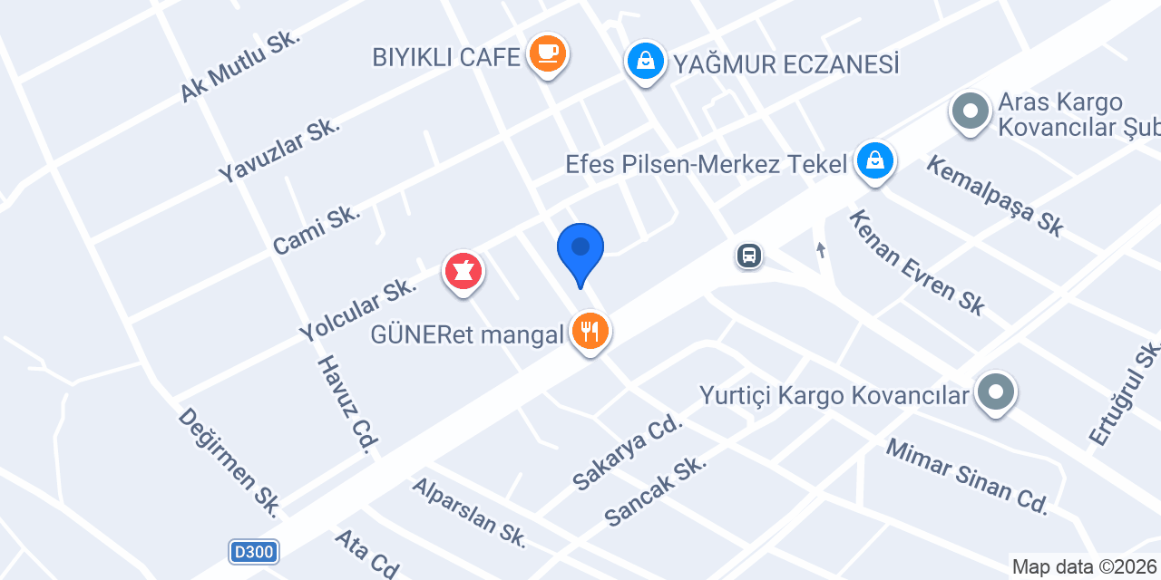 Kısmet Şarküteri konumu