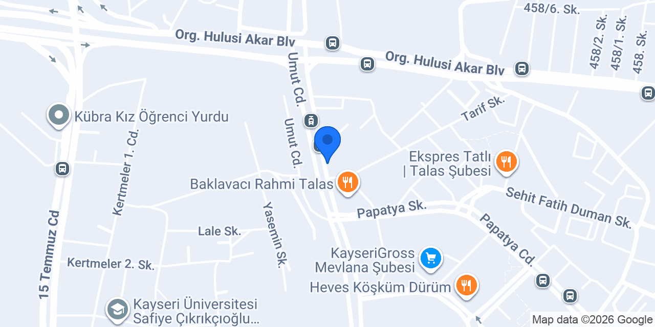 Beyaz Yapı insaat.ltd şti. konumu