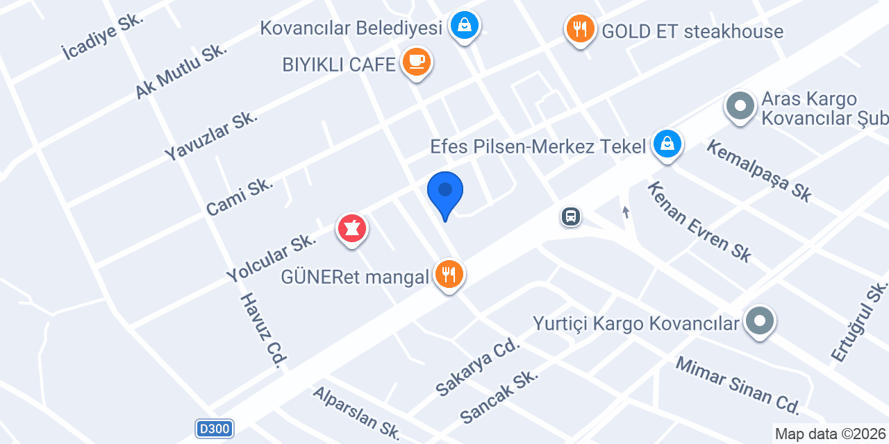 Oses Çiğ Köfte konumu