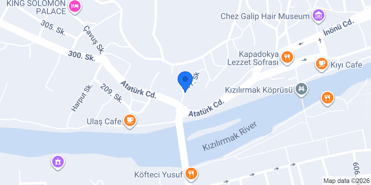 Hacı Nuri Bey Konağı konumu