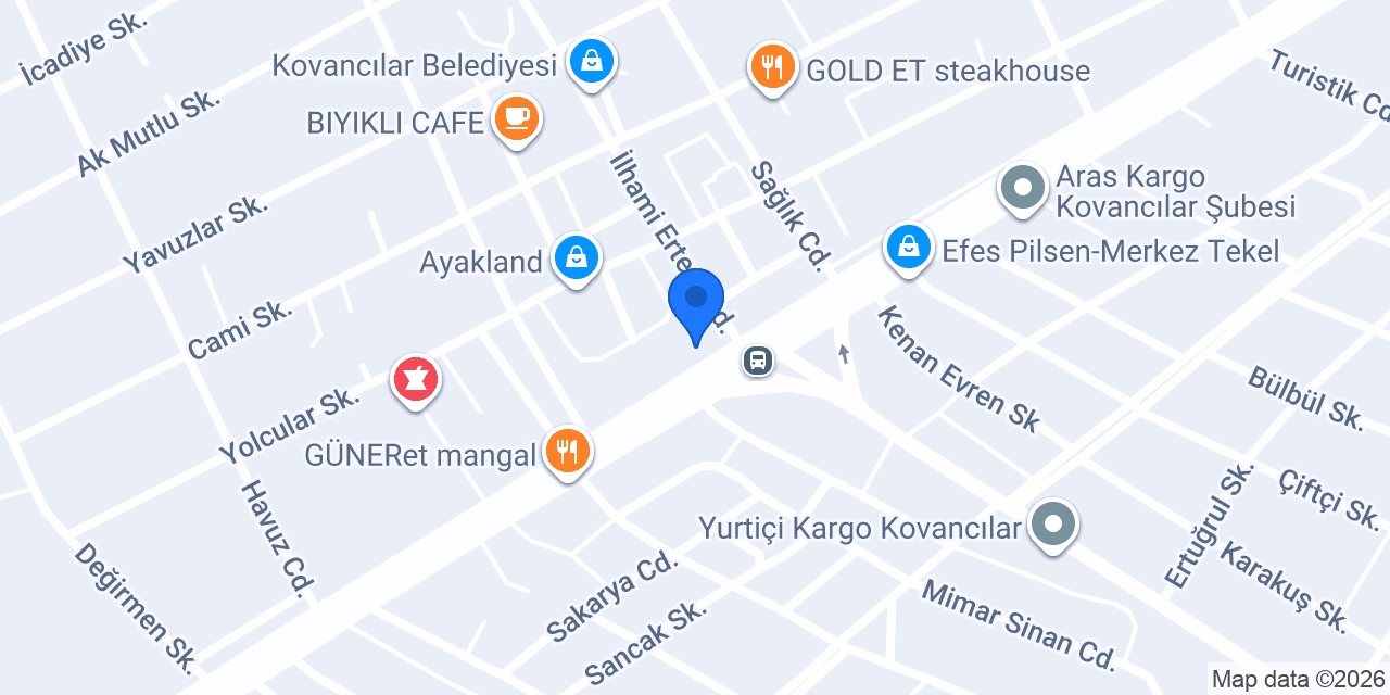 Şef kebap konumu