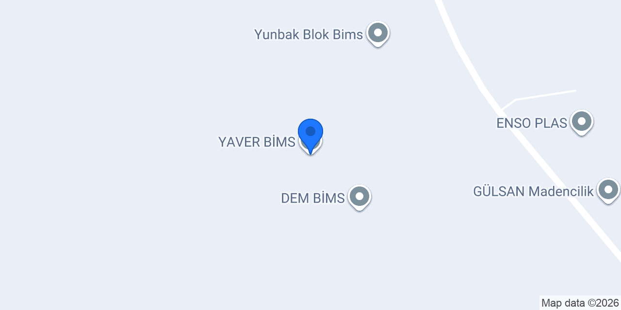 YAVER BİMS konumu