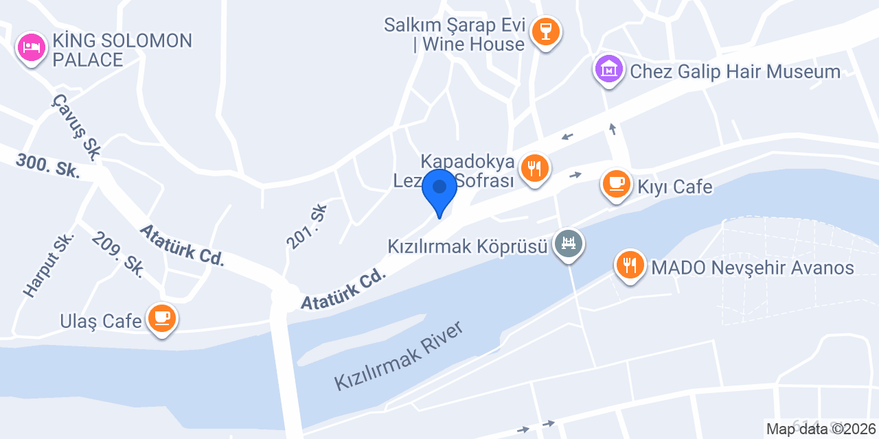 İlkim Kuaför Avanos konumu