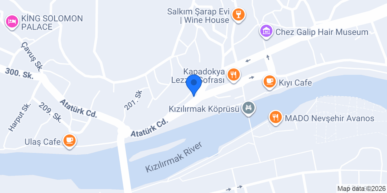 Doruk Kuaför Avanos konumu