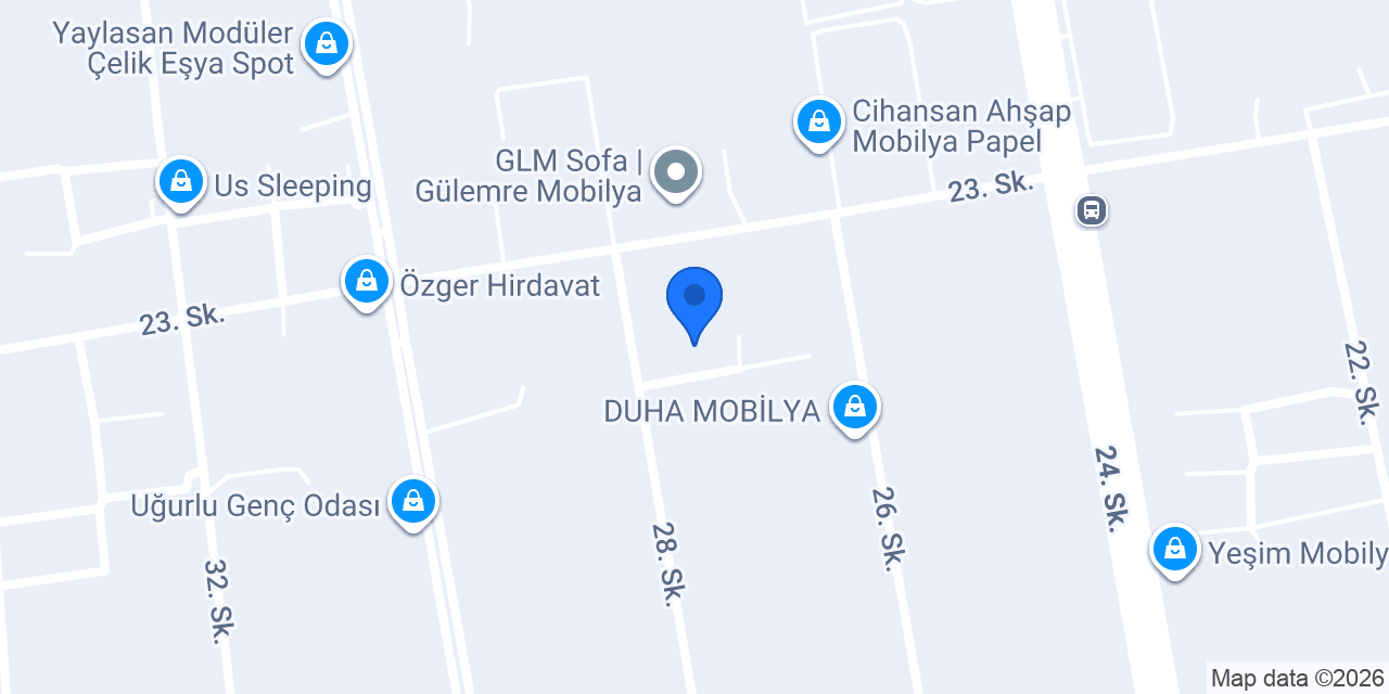 Delta Çelik Kapı konumu