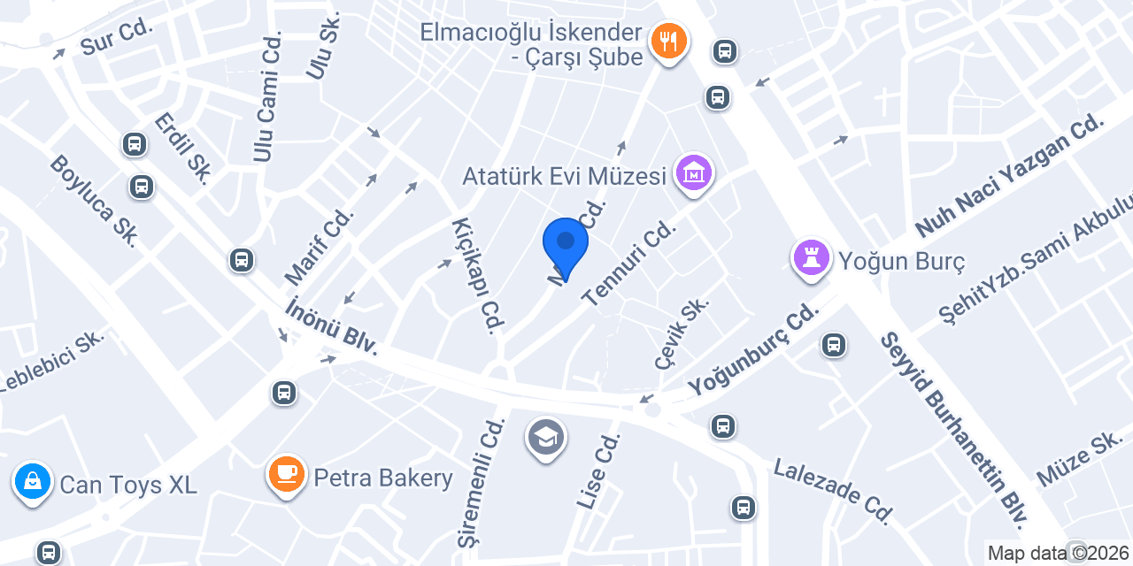 Funda Gönen Makeup konumu