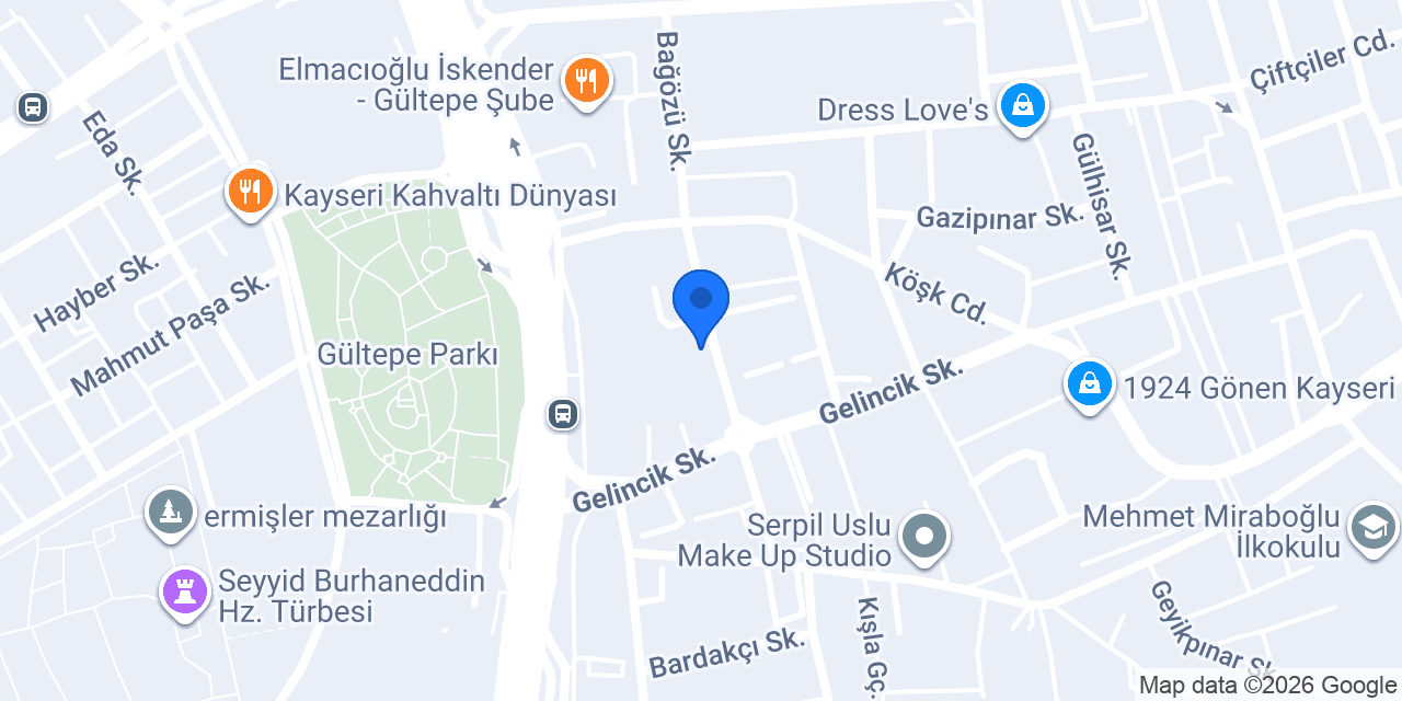 Etican Pide Fırını konumu