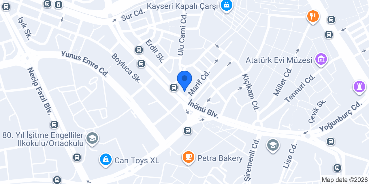 Kismet Çanta konumu