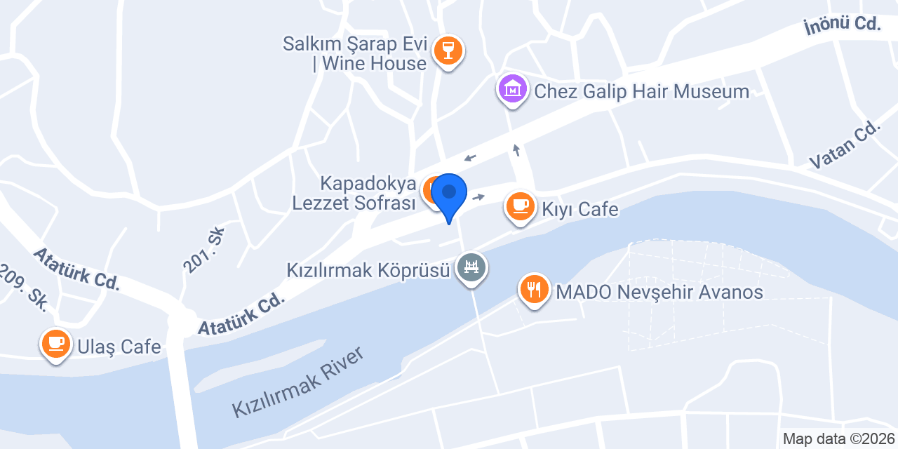 İkram Dondurma: Avanos - Nazmi Bolat konumu