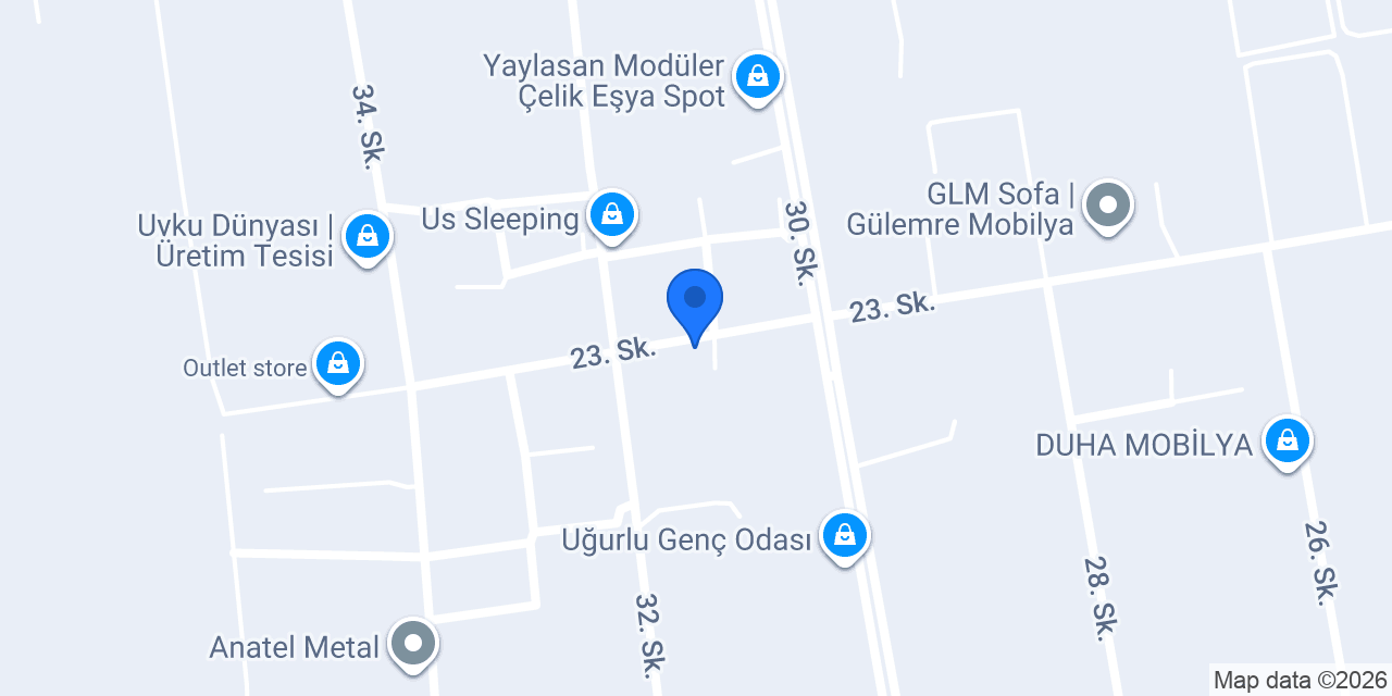 Özler Çelik Kapi konumu