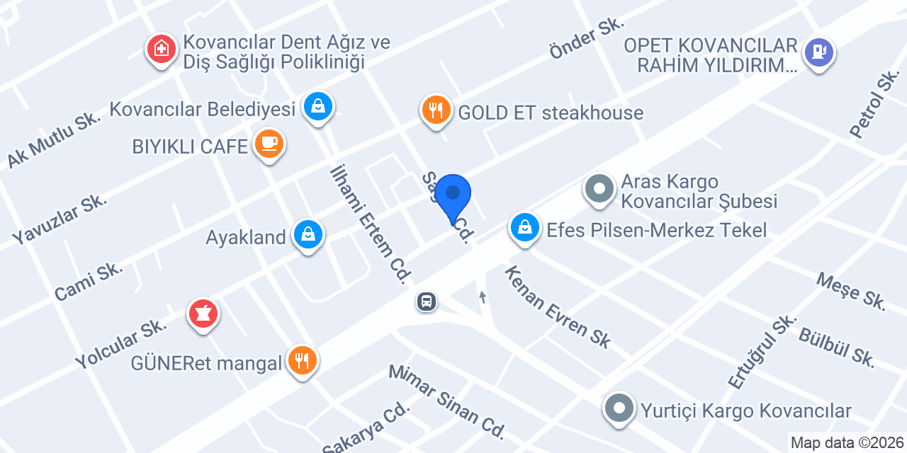 Demsan Mobilya konumu