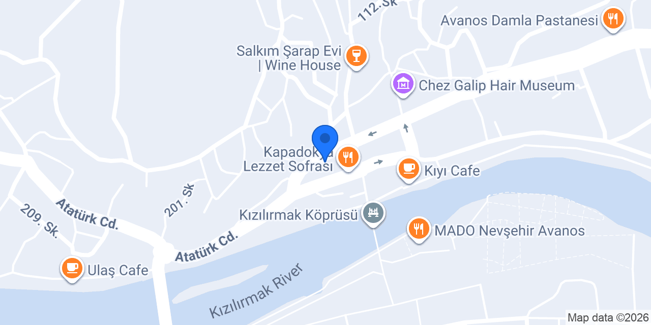 Halkbank Avanos Şubesi konumu