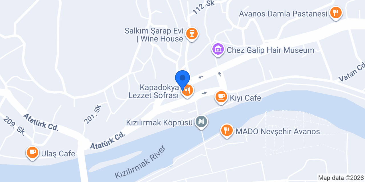 Ocakbaşı Urfa Sofrası konumu