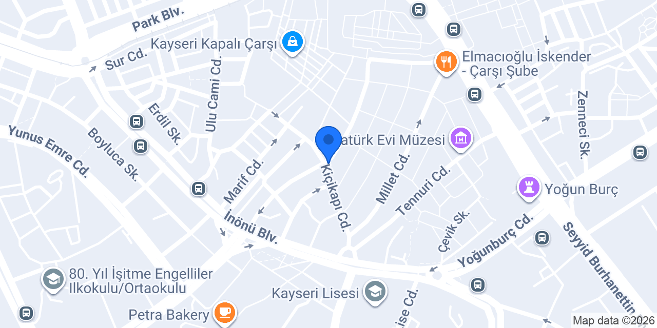 Güler Tekel Bayi konumu