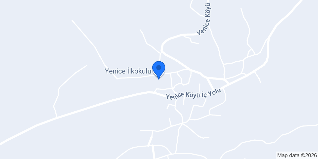 Yenice İlkokulu konumu