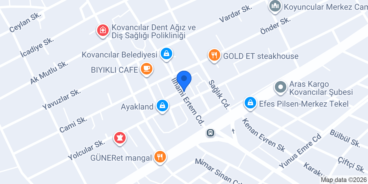 Şirin köfte konumu