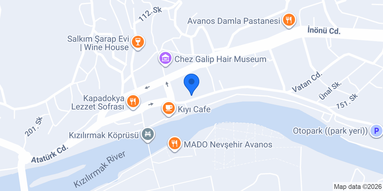 Avanos Halk Eğitim Merkezi konumu