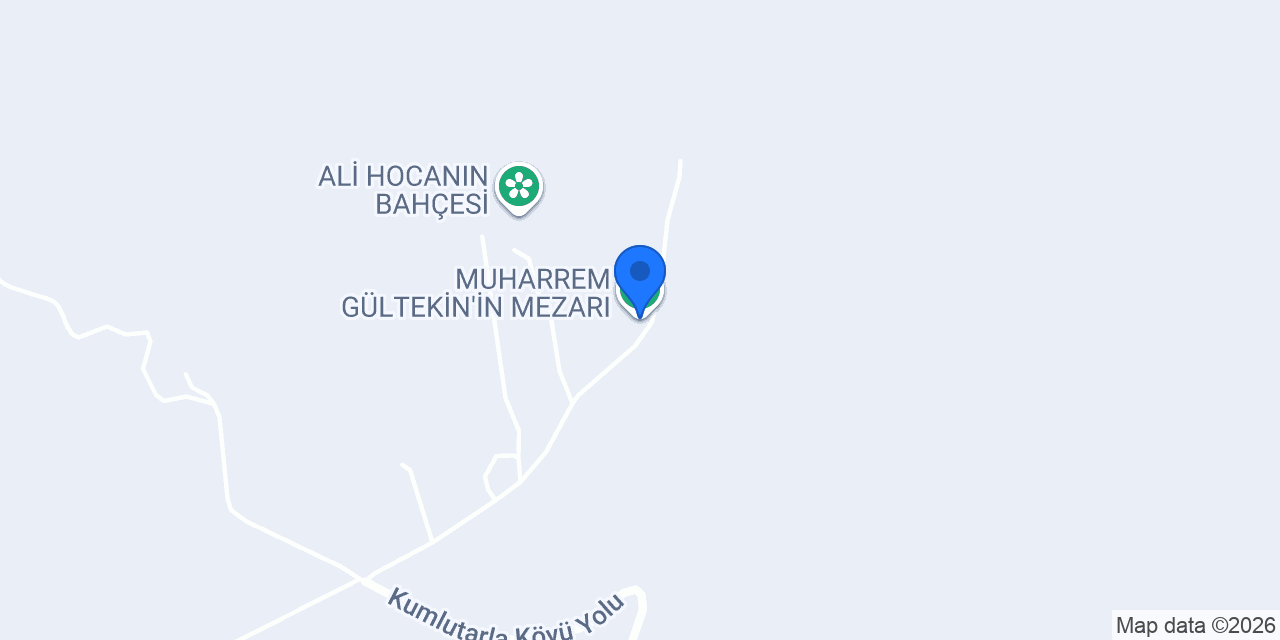 MUHARREM GÜLTEKİN'İN MEZARI konumu