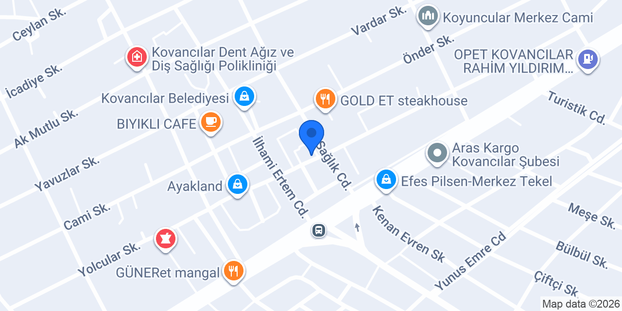 Tadım Döner konumu