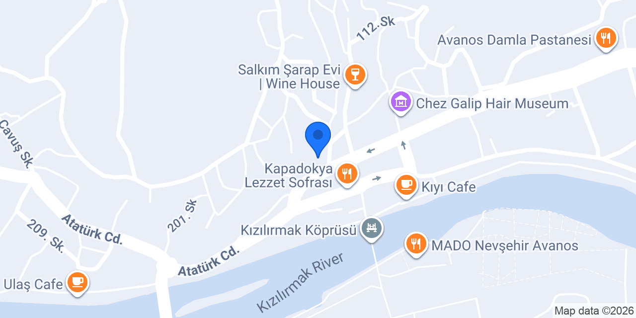 Avanos Çömlek Ve Sanat Galerisi konumu