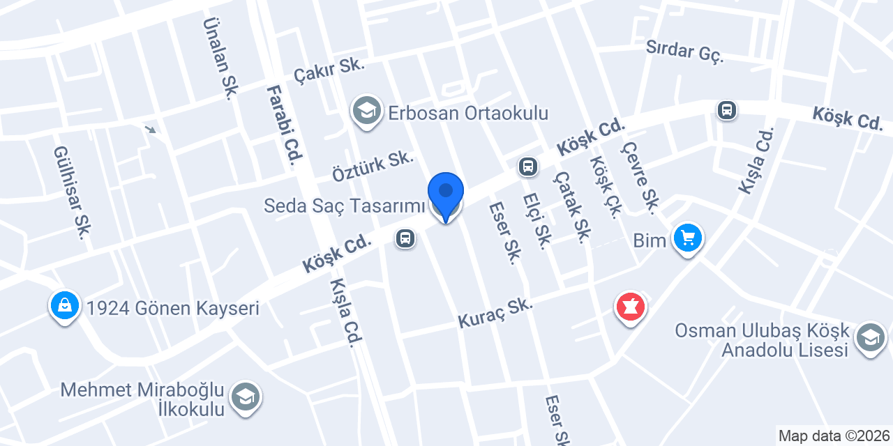 Seda Saç Tasarımı konumu