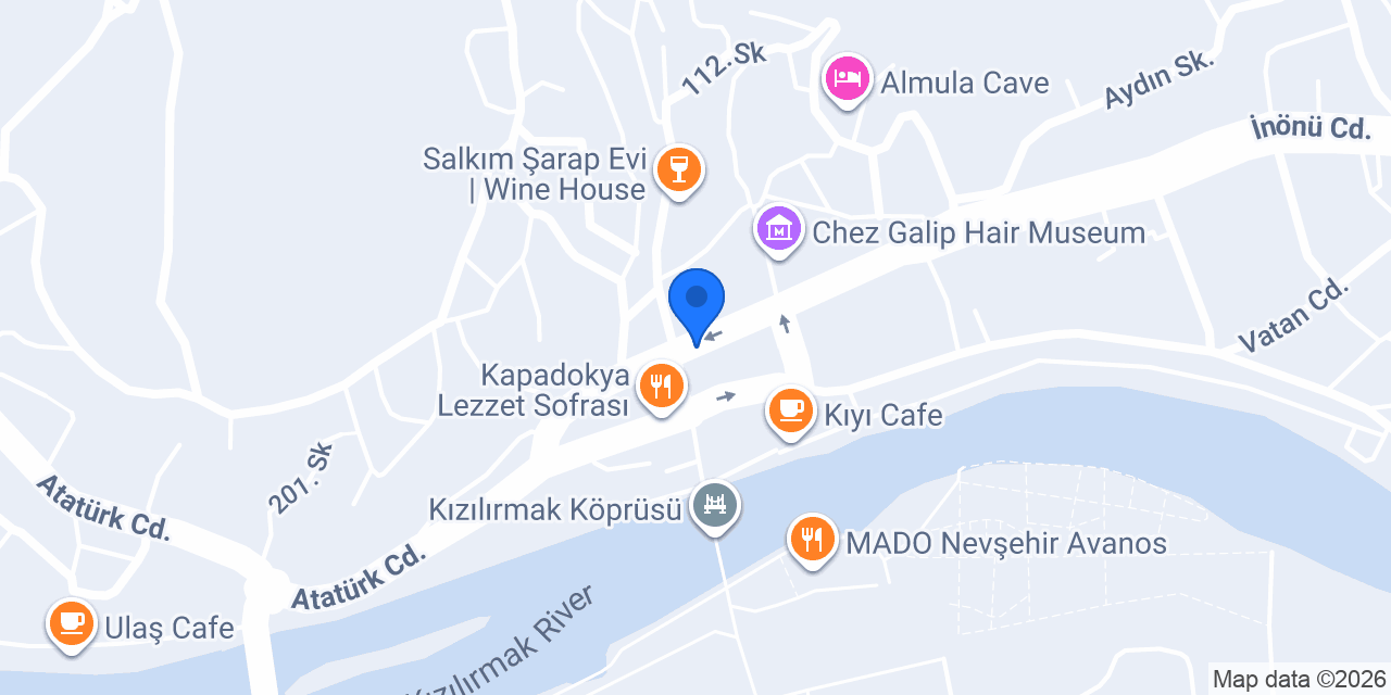 Gözde et kasap konumu