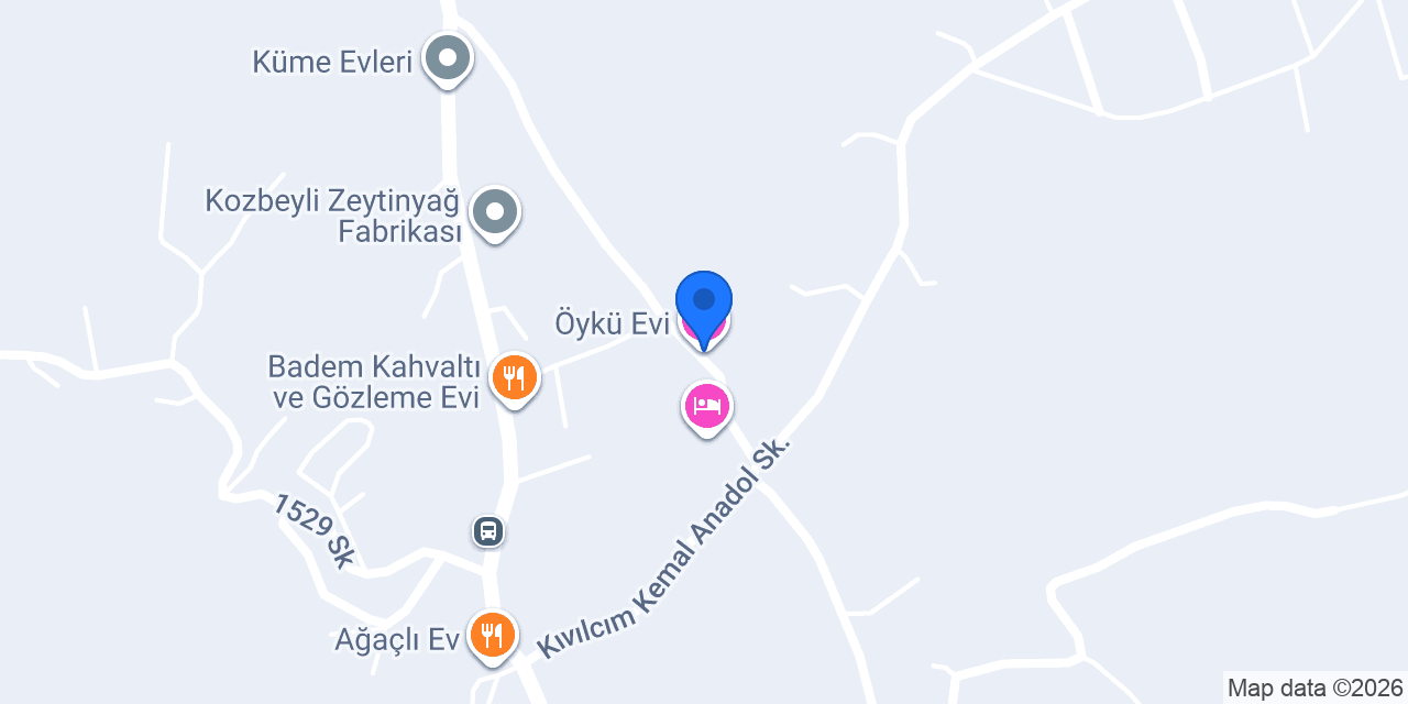 Öykü Evi konumu