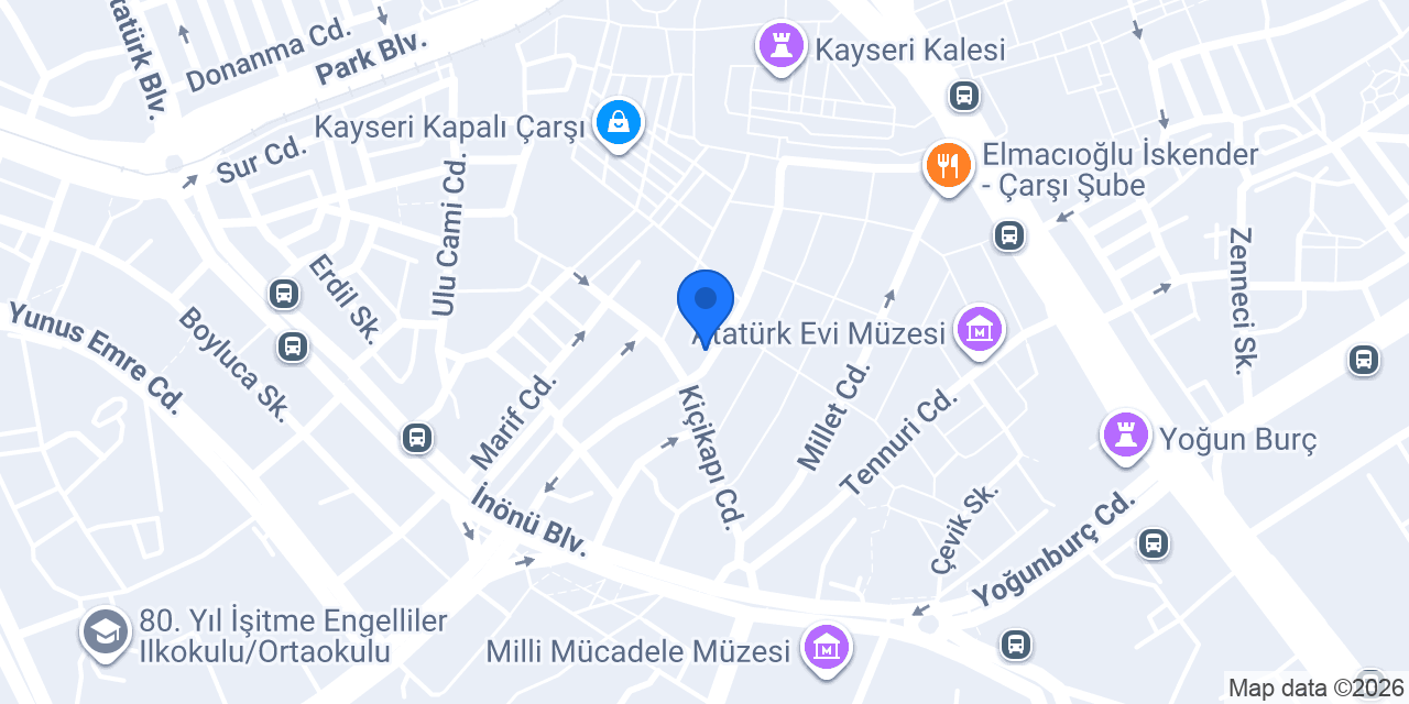 Beyoğlu Sarraf konumu