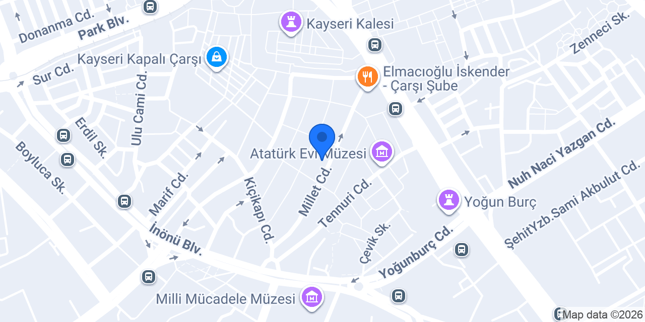 Hamit Erkek Kuaförü konumu
