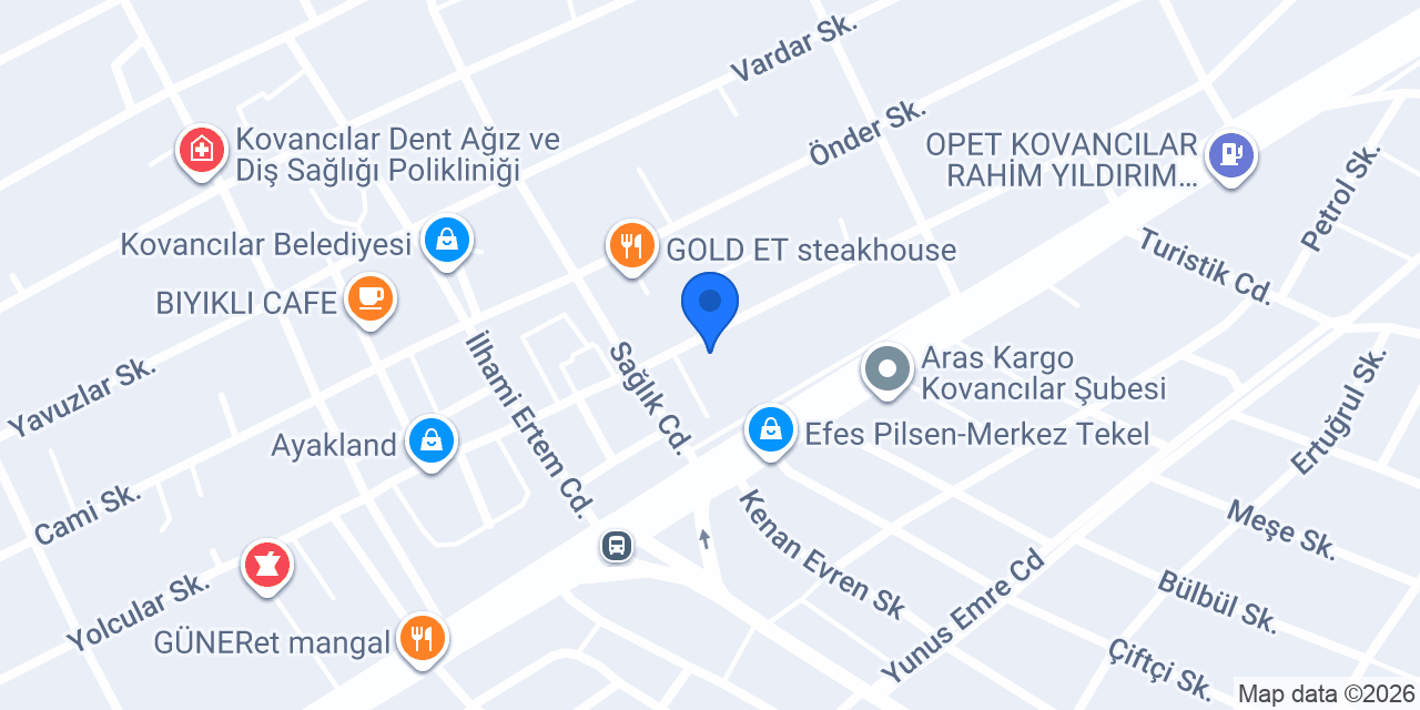 Kovancılar Olimpiyat Eğitim Kurumları konumu